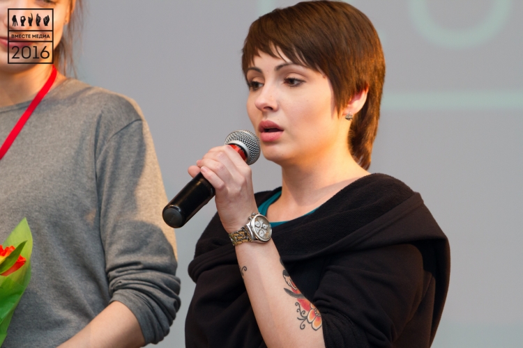 Радиоведущая Катерина Шафиева